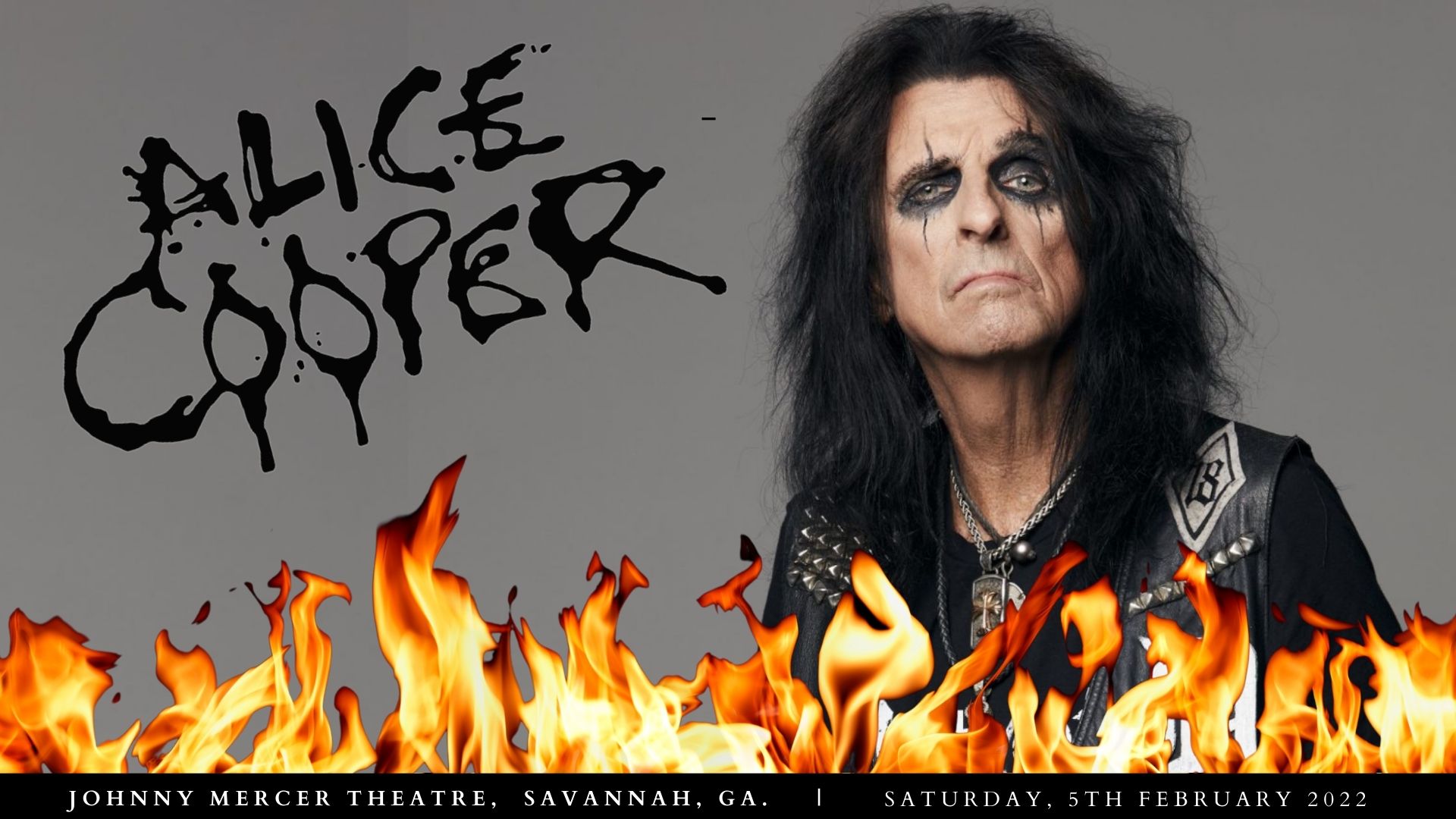 Alice Cooper at Johnny Mercer Theatre