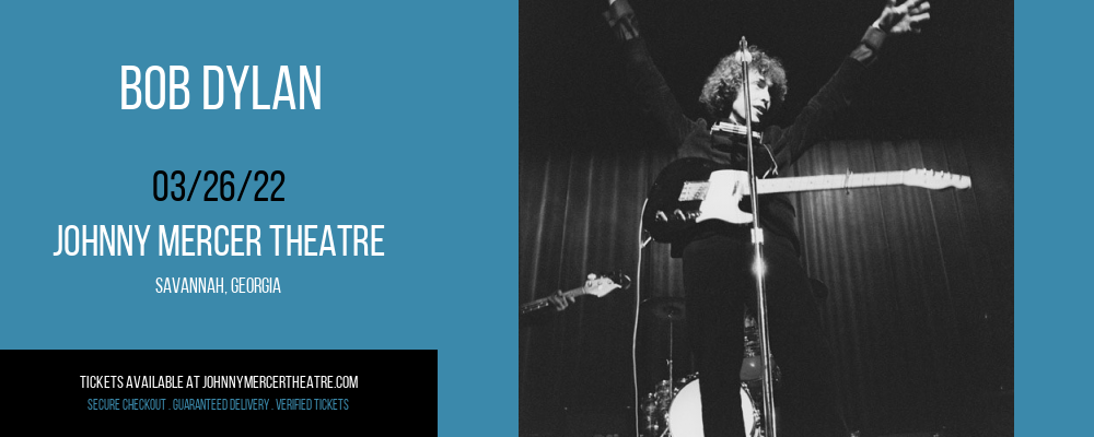 Bob Dylan at Johnny Mercer Theatre