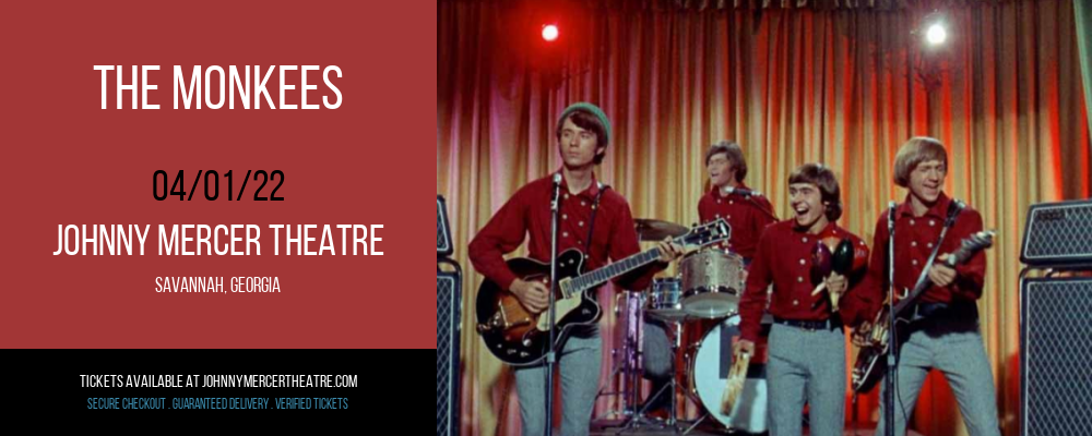 The Monkees [CANCELLED] at Johnny Mercer Theatre