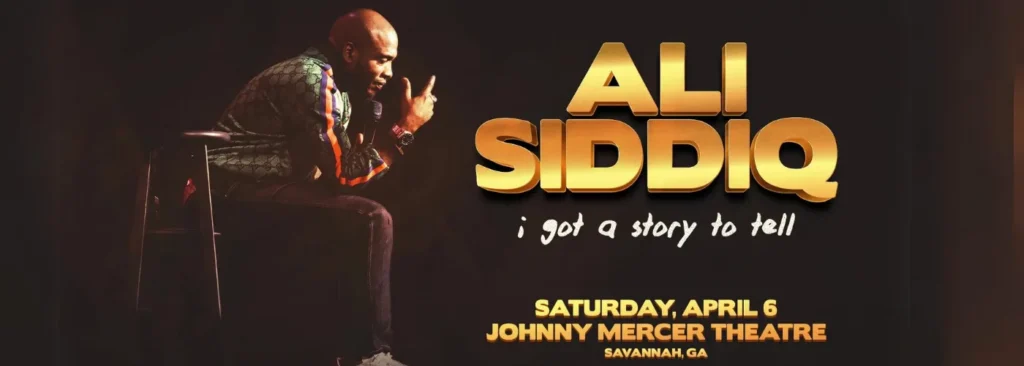 Ali Siddiq at Johnny Mercer Theatre