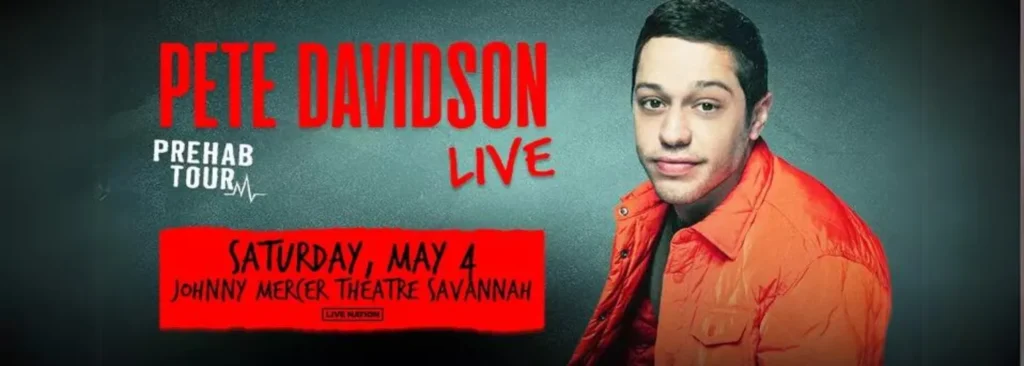 Pete Davidson at Johnny Mercer Theatre