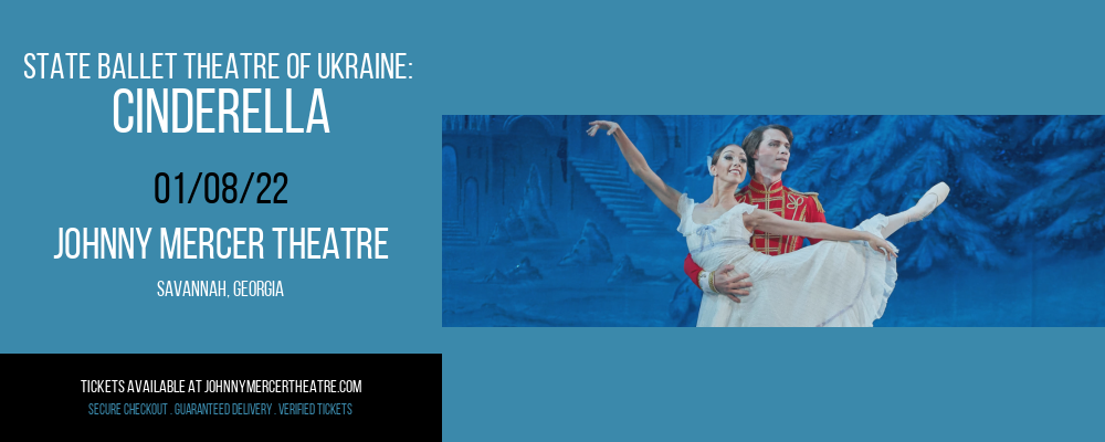 State Ballet Theatre of Ukraine: Cinderella [CANCELLED] at Johnny Mercer Theatre