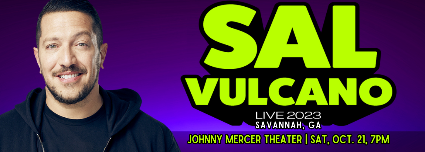 Sal Vulcano at Johnny Mercer Theatre