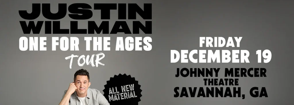 Justin Willman at Johnny Mercer Theatre