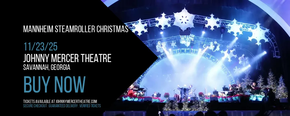 Mannheim Steamroller Christmas at Johnny Mercer Theatre