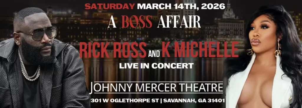 Rick Ross & K. Michelle at Johnny Mercer Theatre