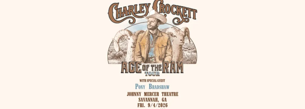 Charley Crockett at Johnny Mercer Theatre