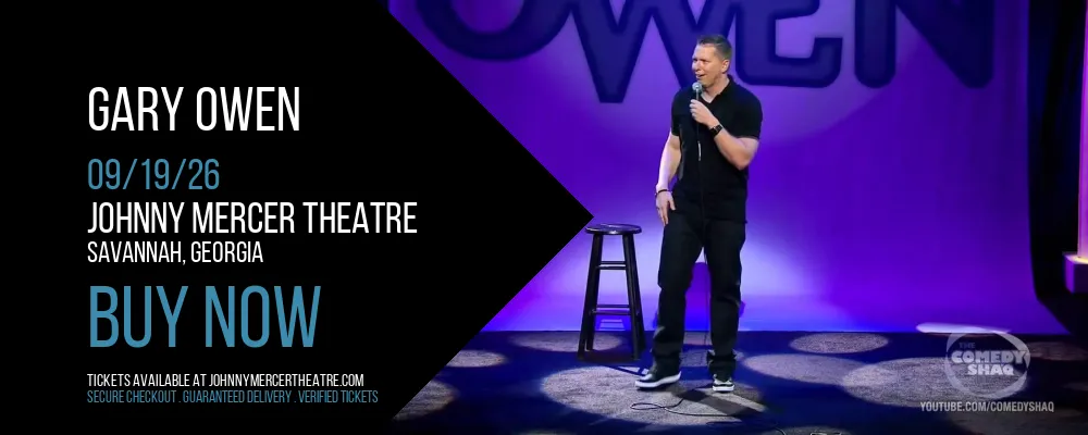 Gary Owen at Johnny Mercer Theatre