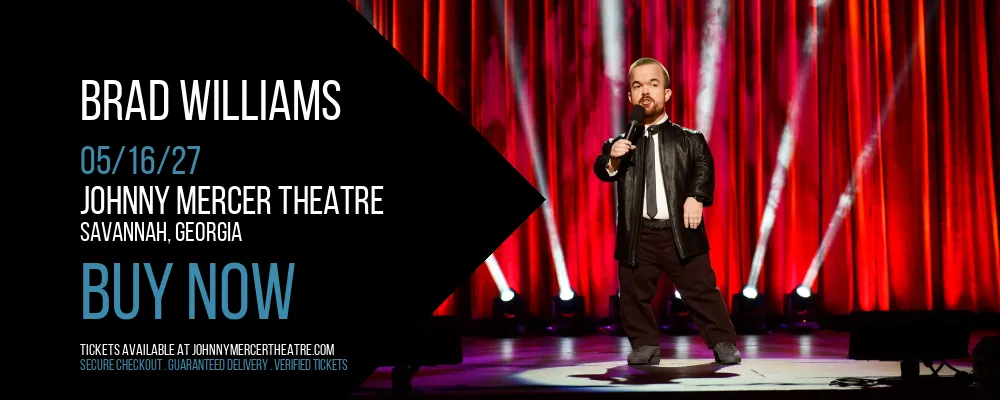 Brad Williams at Johnny Mercer Theatre